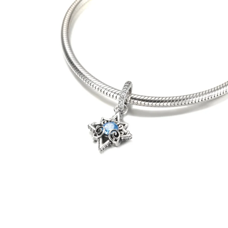 (imagem para) Pingente Estrela Azul da Cinderela da Disney PANDORA - 399560C01 - Visualizar 5