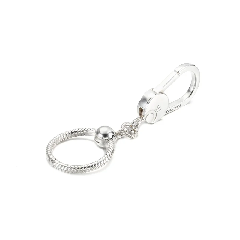 (imagem para) Suporte para Chaveiros de Bolsa Pequeno Pandora Moments - 399567C00 - Visualizar 3