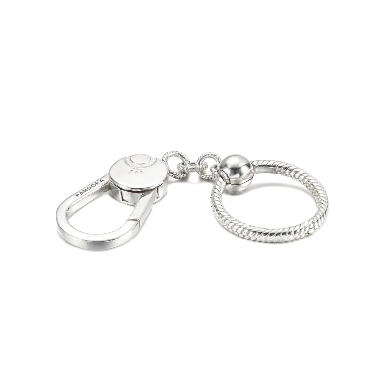 (imagem para) Suporte para Chaveiros de Bolsa Pequeno Pandora Moments - 399567C00 - Visualizar 5