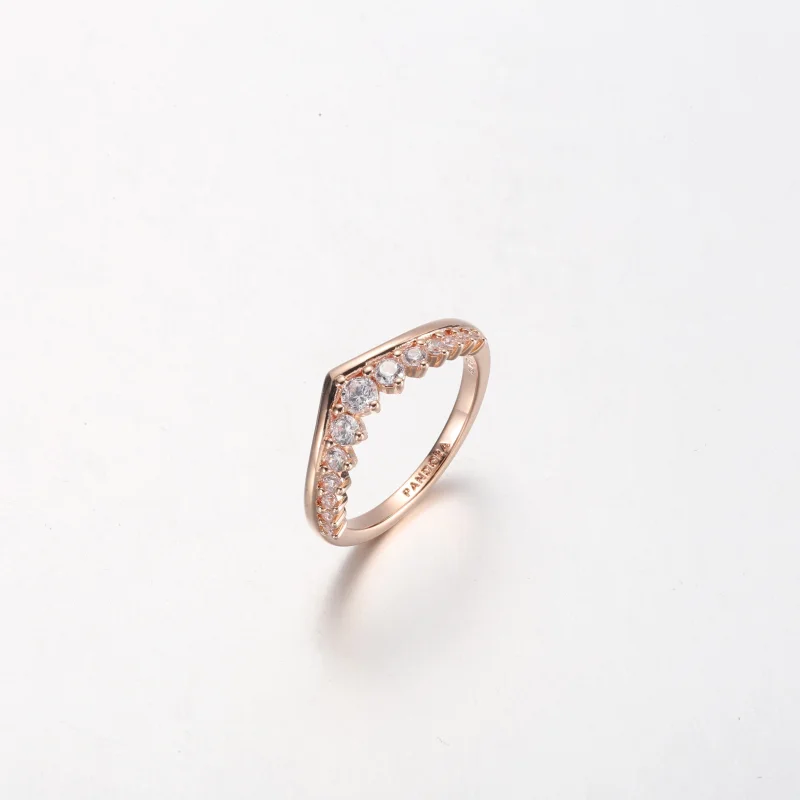 (imagem para) Anel Pandora Timeless Wish com Pavê Flutuante - 182320C01 - Visualizar 9