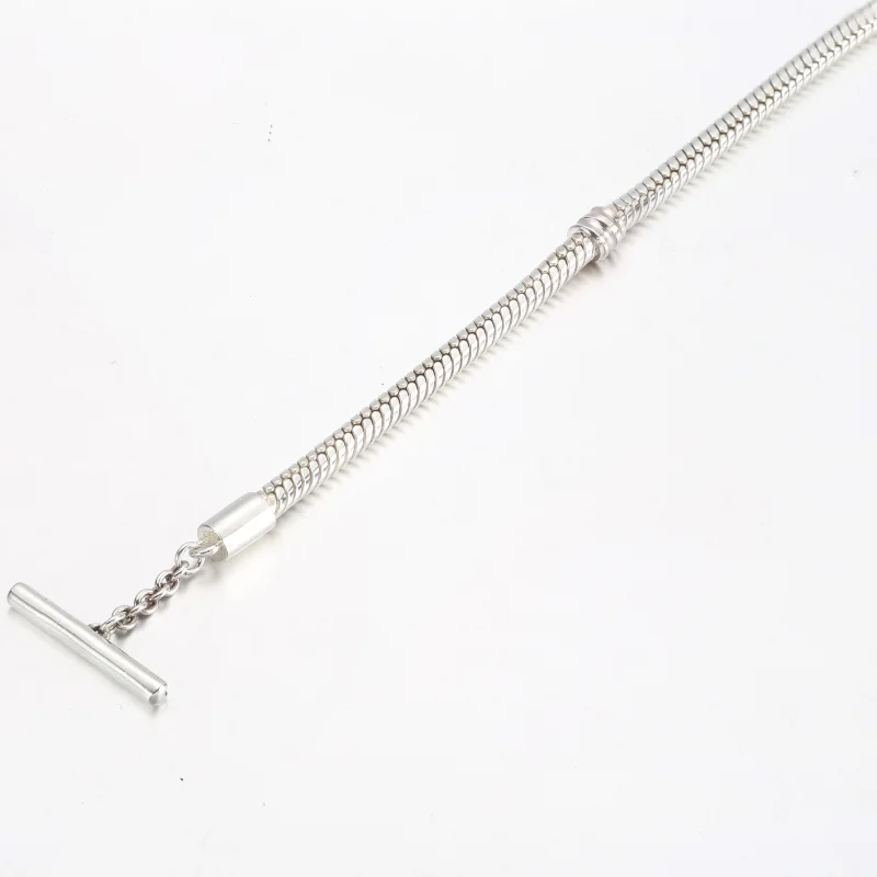 (imagem para) Bracelete de Cobra com Barra T em Formato de Estrela Assimétrica da Coleção Pand - Visualizar 11