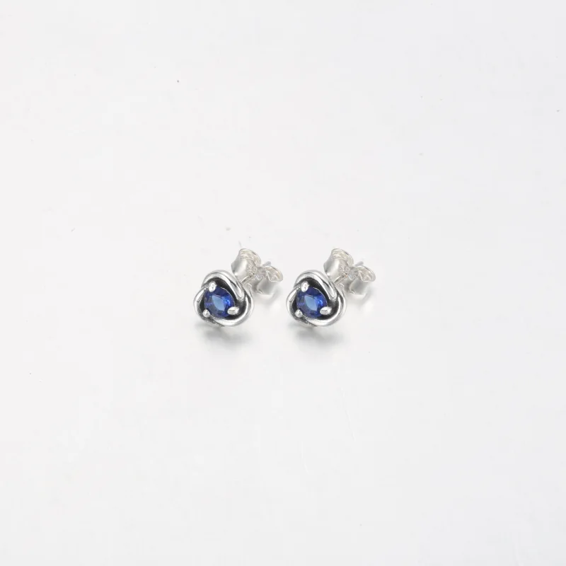 (imagem para) Brincos PANDORA June White Eternity Circle Stud - 292335C03 - Visualizar 6