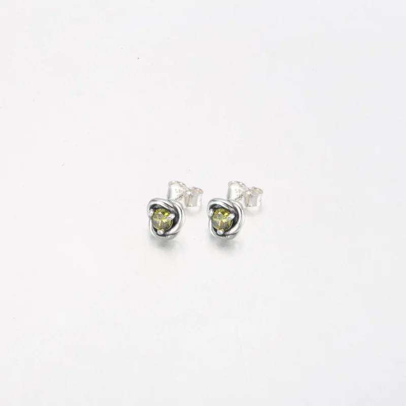 (imagem para) Brincos PANDORA June White Eternity Circle Stud - 292335C03 - Visualizar 7