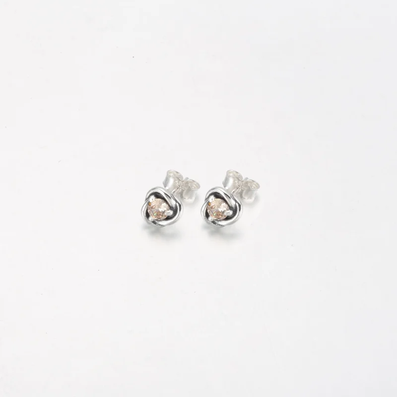 (imagem para) Brincos PANDORA June White Eternity Circle Stud - 292335C03 - Visualizar 14