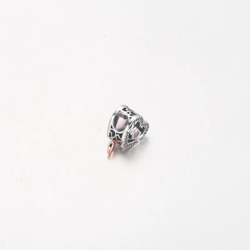 (imagem para) Charm Mom e Coração da Pandora - 782653C01 - Visualizar 4
