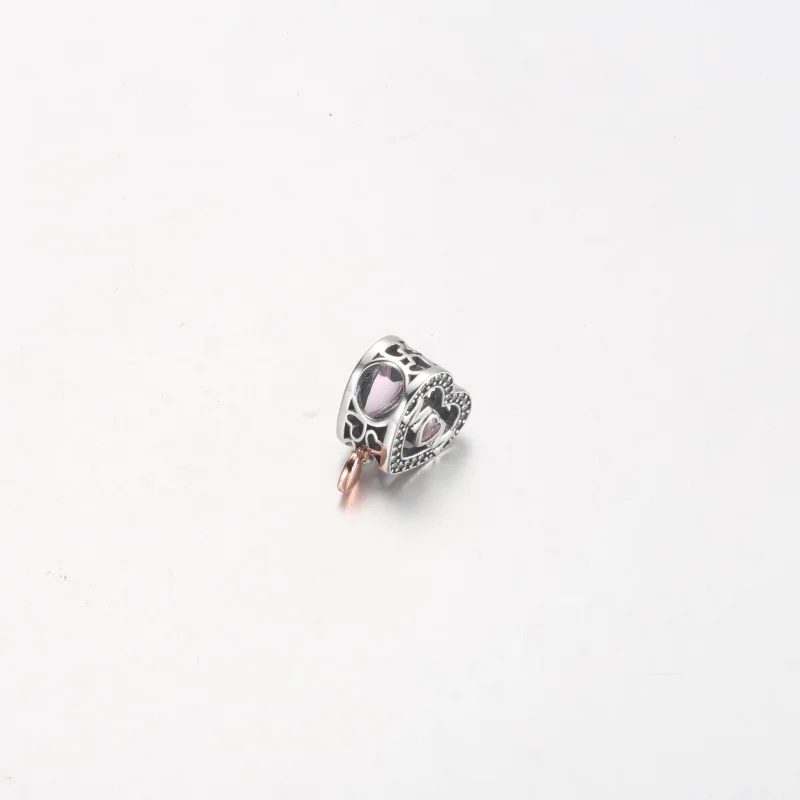 (imagem para) Charm Mom e Coração da Pandora - 782653C01 - Visualizar 8