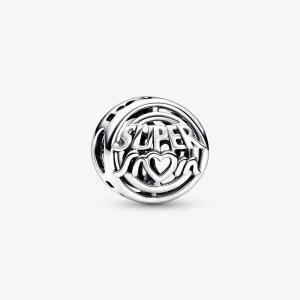 (imagem para) Charm Openwork Mom Hero PANDORA - 792644C00