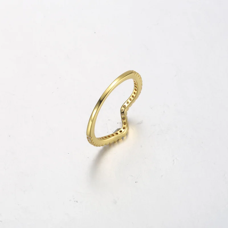 (imagem para) PANDORA Anel Onda Cintilante - 162539C01 - Visualizar 12