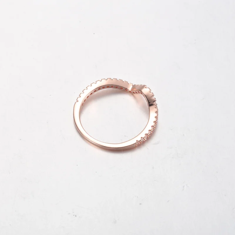 (imagem para) PANDORA Anel Onda Cintilante - 182539C01 - Visualizar 7