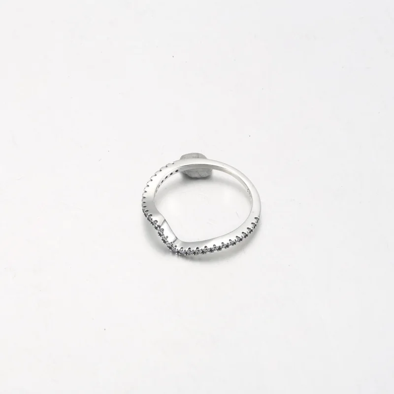 (imagem para) PANDORA Anel Onda Cintilante - 192539C01 - Visualizar 6