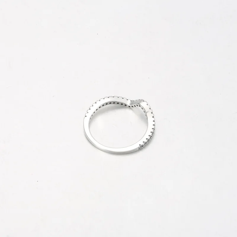 (imagem para) PANDORA Anel Onda Cintilante - 192539C01 - Visualizar 7