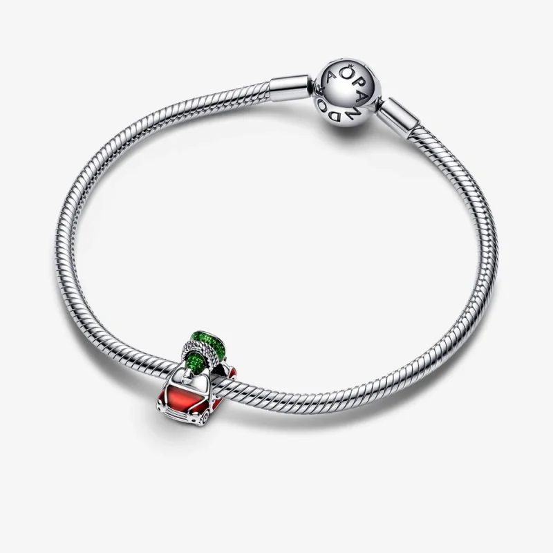 (imagem para) PANDORA Charm Carro Festivo e Árvore de Natal - 792358C01 - Visualizar 4