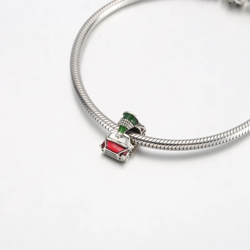 (imagem para) PANDORA Charm Carro Festivo e Árvore de Natal - 792358C01 - Visualizar 8