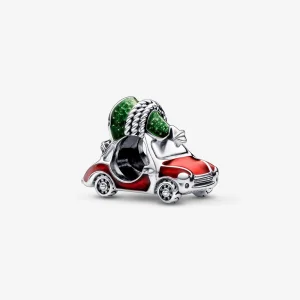 (imagem para) PANDORA Charm Carro Festivo e Árvore de Natal - 792358C01