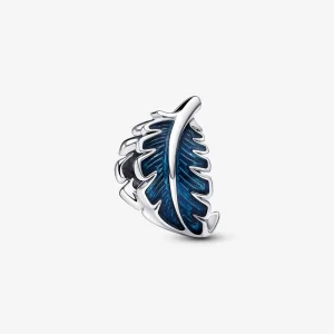 (imagem para) PANDORA Charm Curva de Pena Azul - 792576C01