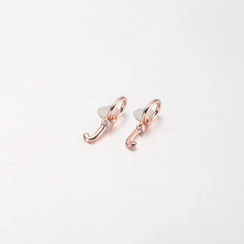 (imagem para) PANDORA Charm de Letra A Cursiva do Alfabeto Pingente - 782531C01 - Visualizar 10
