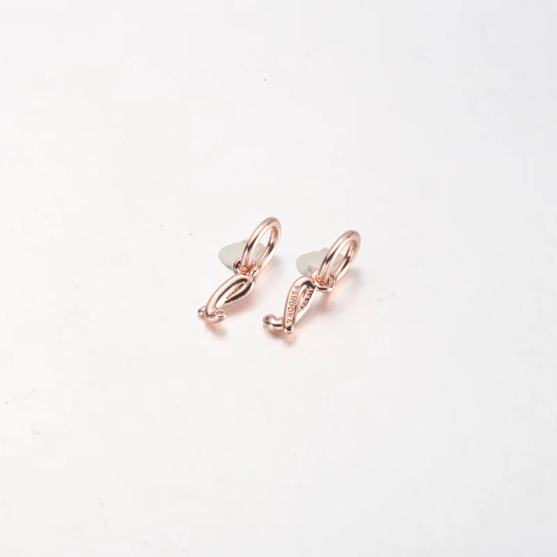 (imagem para) PANDORA Charm de Letra A Cursiva do Alfabeto Pingente - 782531C01 - Visualizar 12