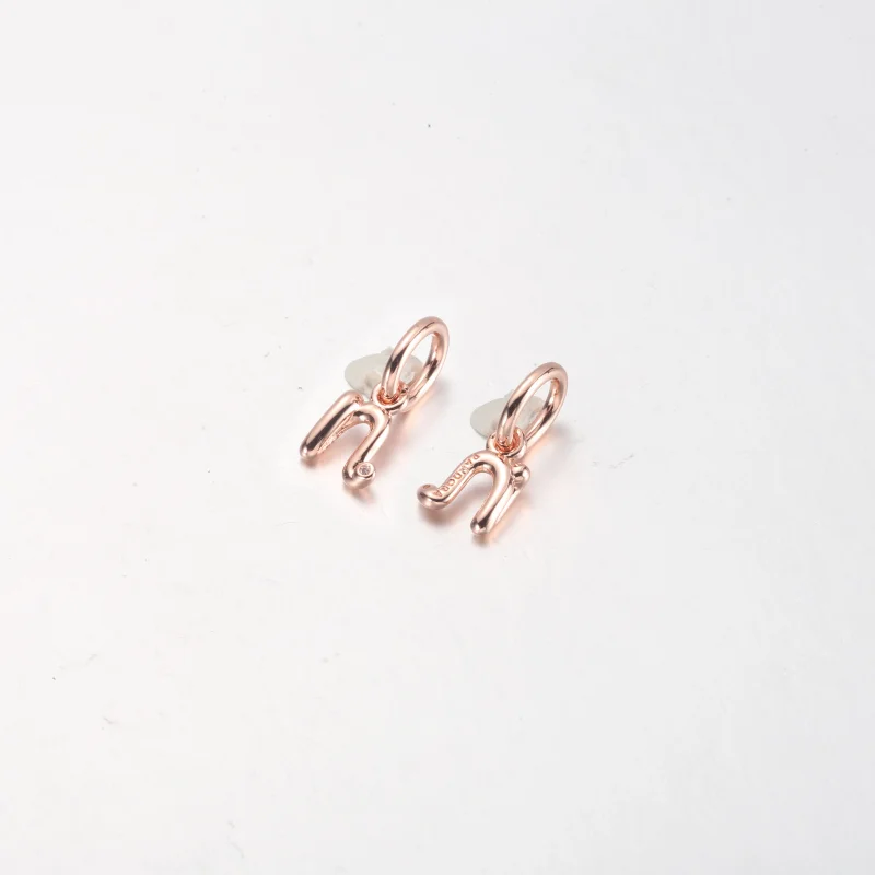 (imagem para) PANDORA Charm de Letra A Cursiva do Alfabeto Pingente - 782531C01 - Visualizar 14