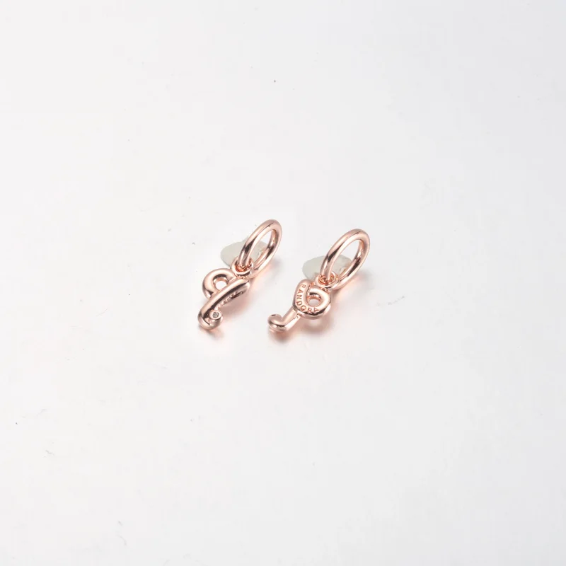 (imagem para) PANDORA Charm de Letra A Cursiva do Alfabeto Pingente - 782531C01 - Visualizar 18