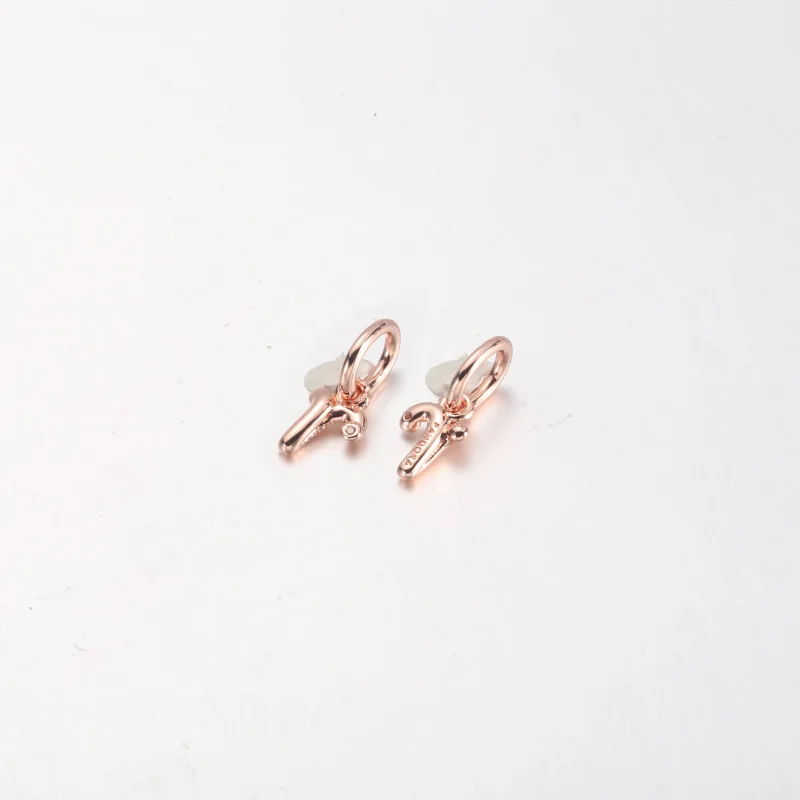 (imagem para) PANDORA Charm de Letra A Cursiva do Alfabeto Pingente - 782531C01 - Visualizar 19