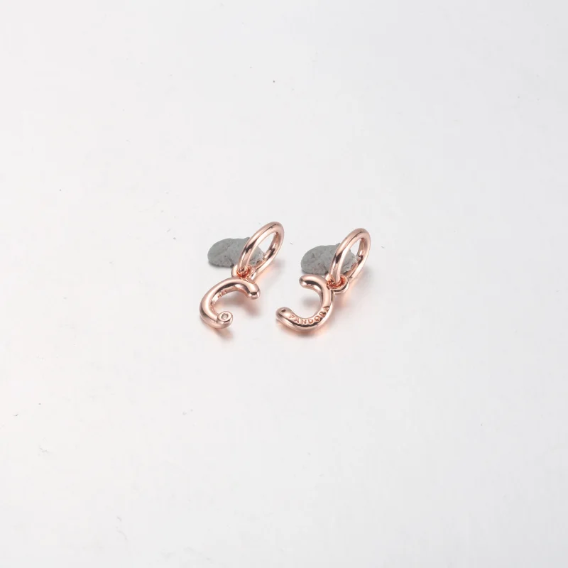 (imagem para) PANDORA Charm de Letra A Cursiva do Alfabeto Pingente - 782531C01 - Visualizar 31
