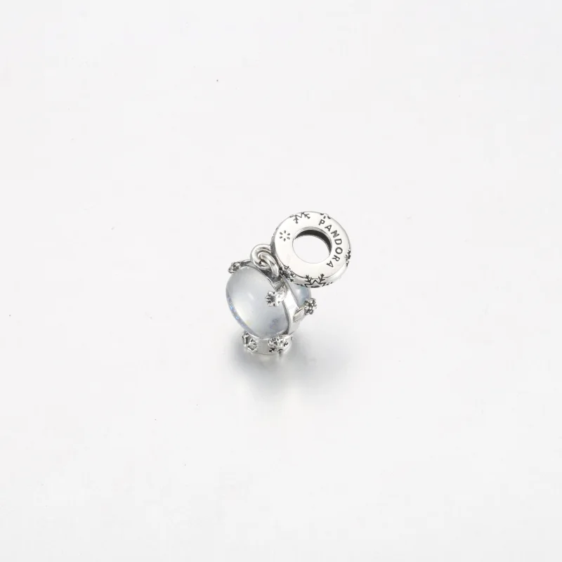 (imagem para) PANDORA Charm de Pingente Globo de Neve com Floco de Neve - 792369C01 - Visualizar 6