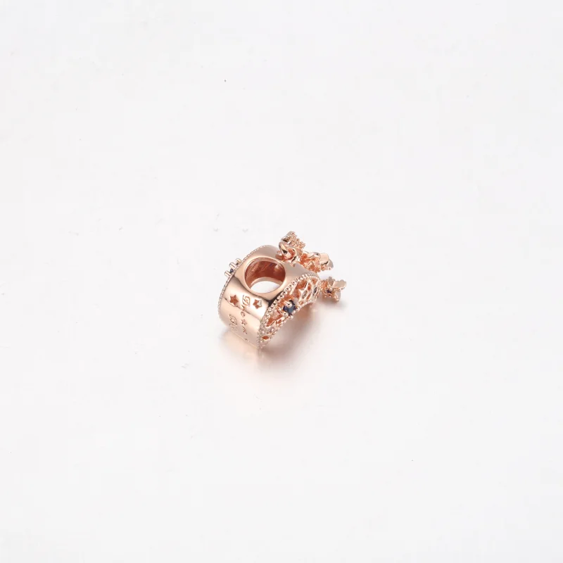 (imagem para) PANDORA Charm Estrela e Lua Crescente - 789643C01 - Visualizar 7