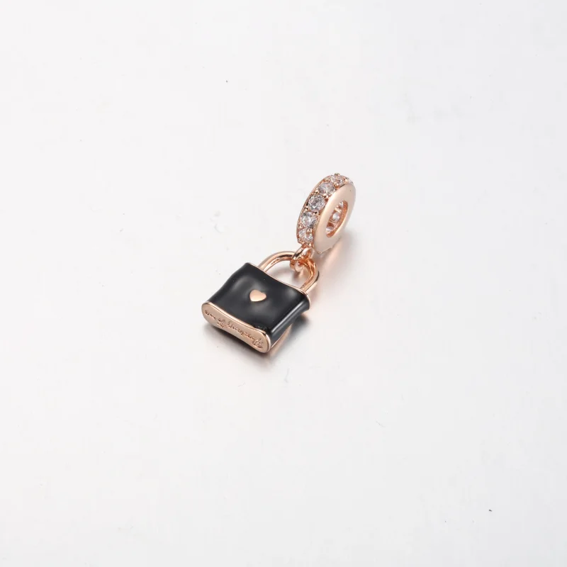 (imagem para) PANDORA Charm Pingente de Cadeado do Amor - 782508C01 - Visualizar 9