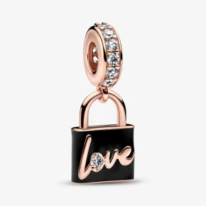 (imagem para) PANDORA Charm Pingente de Cadeado do Amor - 782508C01