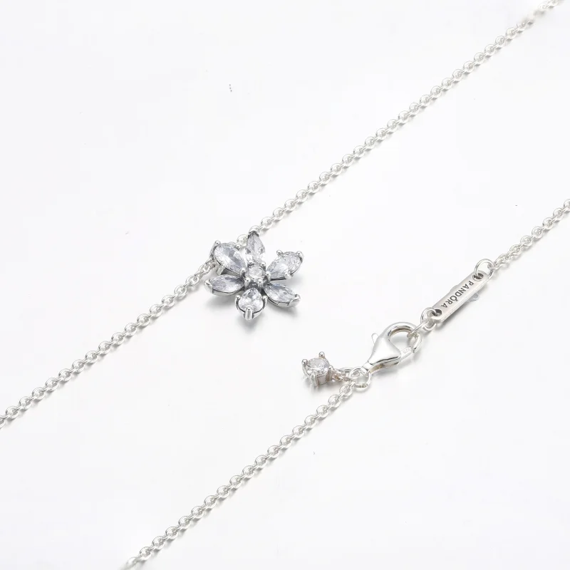 (imagem para) PANDORA Colar com Pingente de Aglomerado do Herbário Cintilante - 392387C01 - Visualizar 12