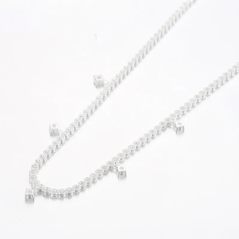 (imagem para) PANDORA Colar Gargantilha com Pingente Brilhante - 392405C01 - Visualizar 10