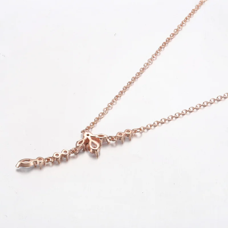 (imagem para) PANDORA Colar Gota com Aglomerado de Herbário Brilhante - 382386C01 - Visualizar 6