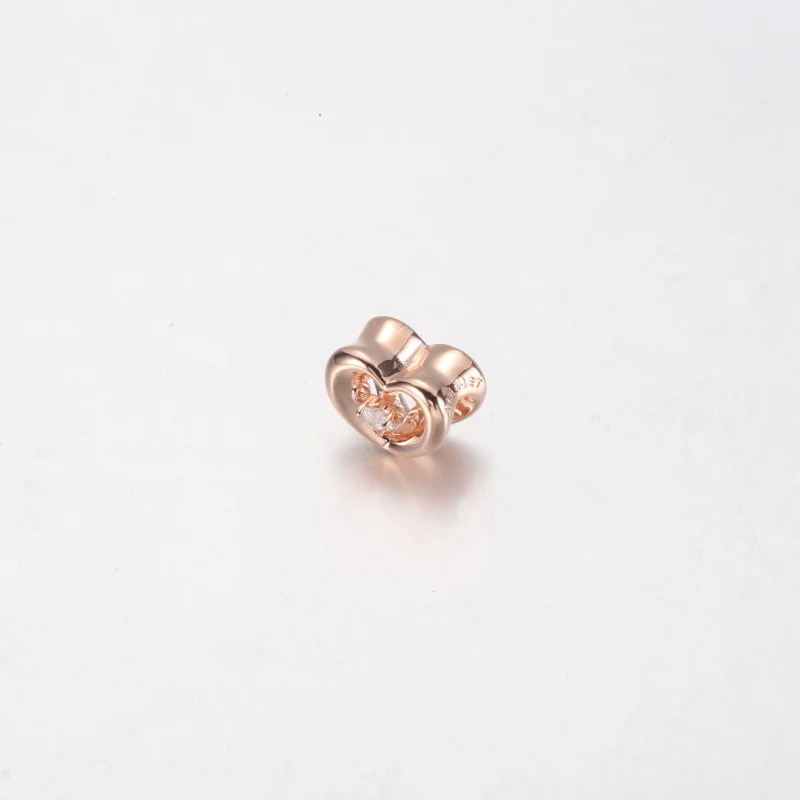 (imagem para) PANDORA Coração Radiante e Charm Pedra Flutuante - 782493C01 - Visualizar 5