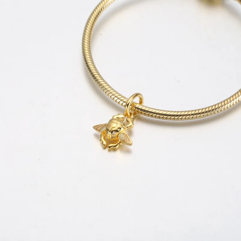 (imagem para) PANDORA Disney Aladdin Pingente de Escaravelho com Dijuntor - 762345C01 - Visualizar 7