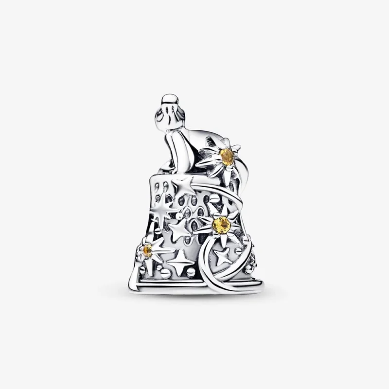 (imagem para) PANDORA Disney Sininho Charm de Dedal Celestial - 792520C01 - Visualizar 3