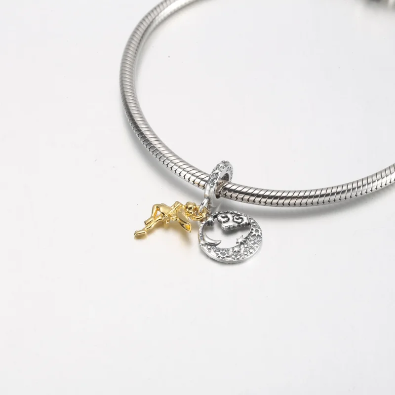 (imagem para) PANDORA Disney Sininho Noite Celestial Charm Pingente - 762517C01 - Visualizar 10