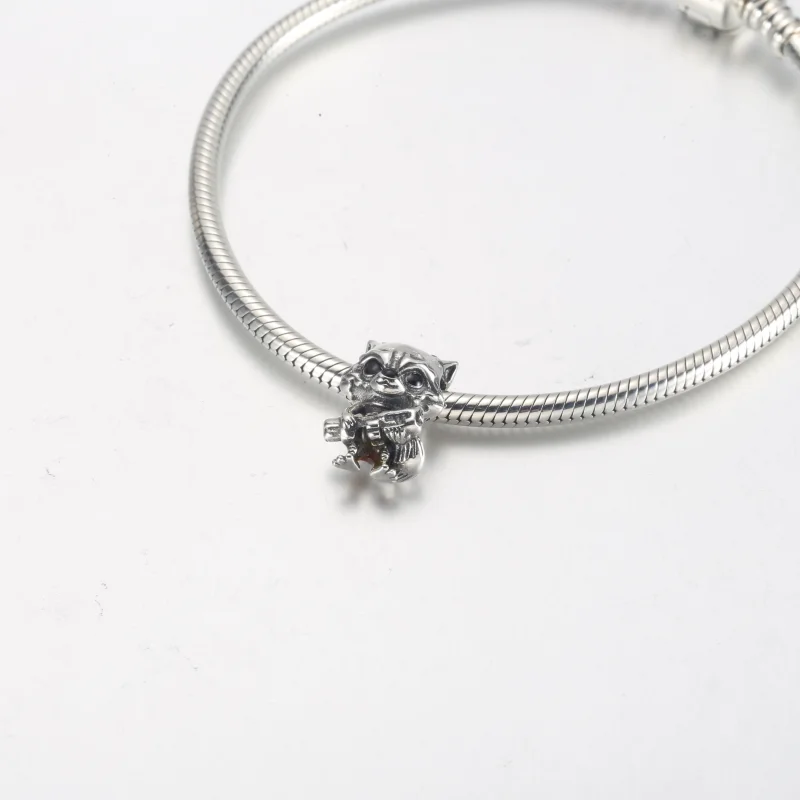 (imagem para) PANDORA Marvel Guardiões da Galáxia Charm do Rocket Raccoon - 792563C01 - Visualizar 8