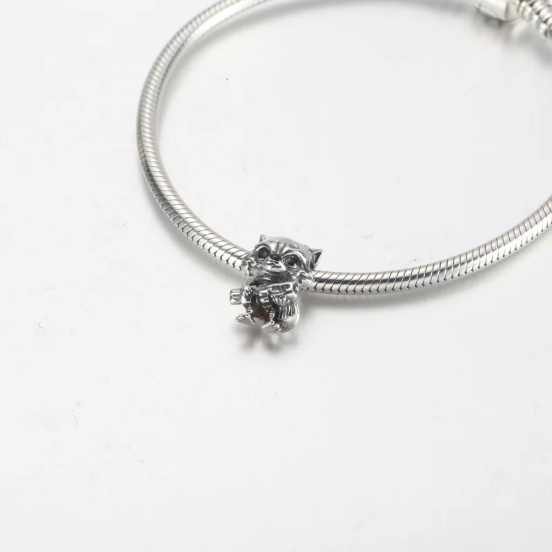 (imagem para) PANDORA Marvel Guardiões da Galáxia Charm do Rocket Raccoon - 792563C01 - Visualizar 12