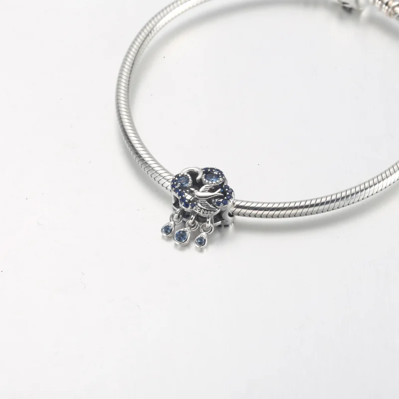 (imagem para) PANDORA Nuvem e Pássaro Charm - 792569C01 - Visualizar 12