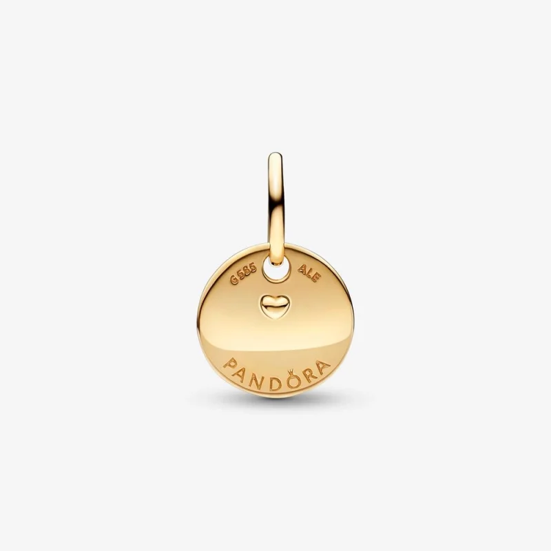 (imagem para) PANDORA Pingente Pingente Paz, Amor e Sorte - 752329C00 - Visualizar 4