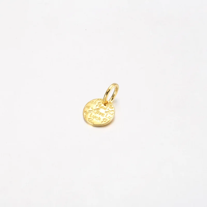 (imagem para) PANDORA Pingente Pingente Paz, Amor e Sorte - 752329C00 - Visualizar 8