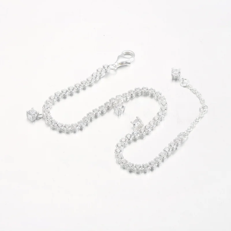 (imagem para) PANDORA Pulse Brilhantes Bracelete Tennis - 592401C01 - Visualizar 8