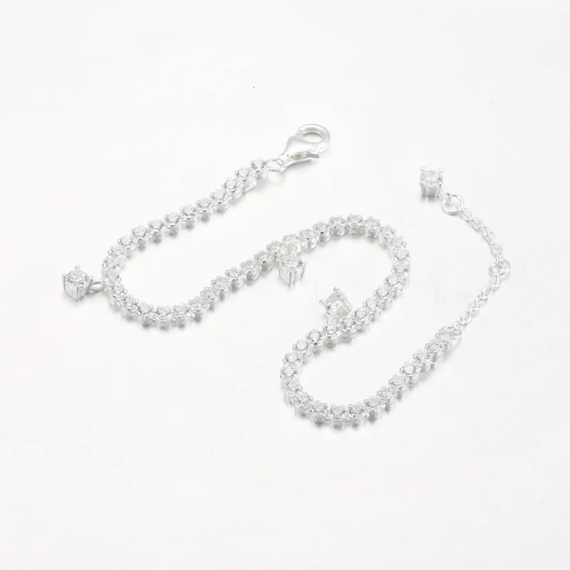 (imagem para) PANDORA Pulse Brilhantes Bracelete Tennis - 592401C01 - Visualizar 12