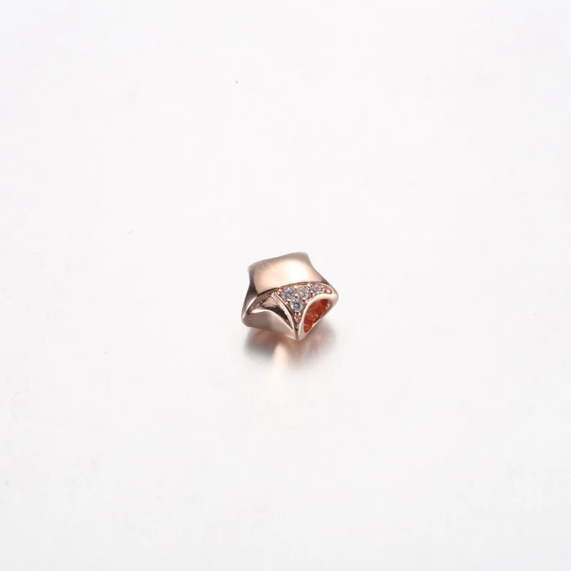 (imagem para) Pandora Rose Gold Estrela da Sorte Charm - 782484C01 - Visualizar 5