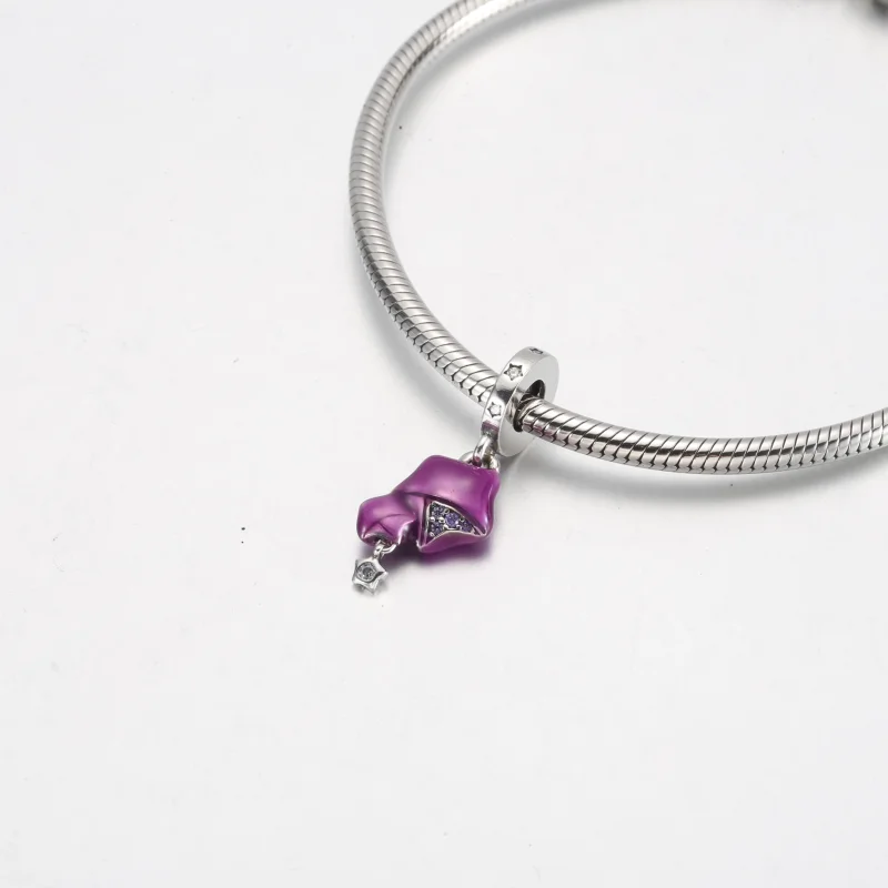 (imagem para) Pingente Pandora Purple Lucky Star - 792487C01 - Visualizar 4