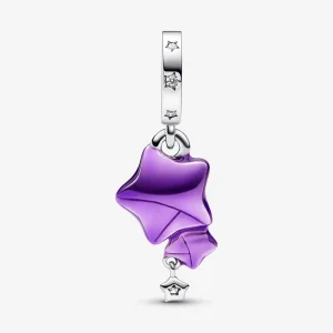 (imagem para) Pingente Pandora Purple Lucky Star - 792487C01