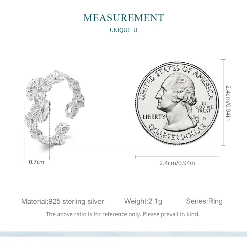(imagem para) Anel de Faixa Estilo Pandora Clássico com Flor Margarida - BSR382 - Visualizar 7