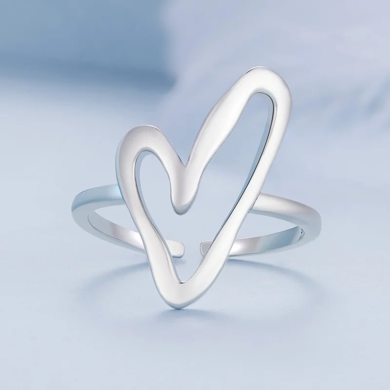 (imagem para) Anéis Abertos Estilo Pandora Baratos - BSR400 - Visualizar 3