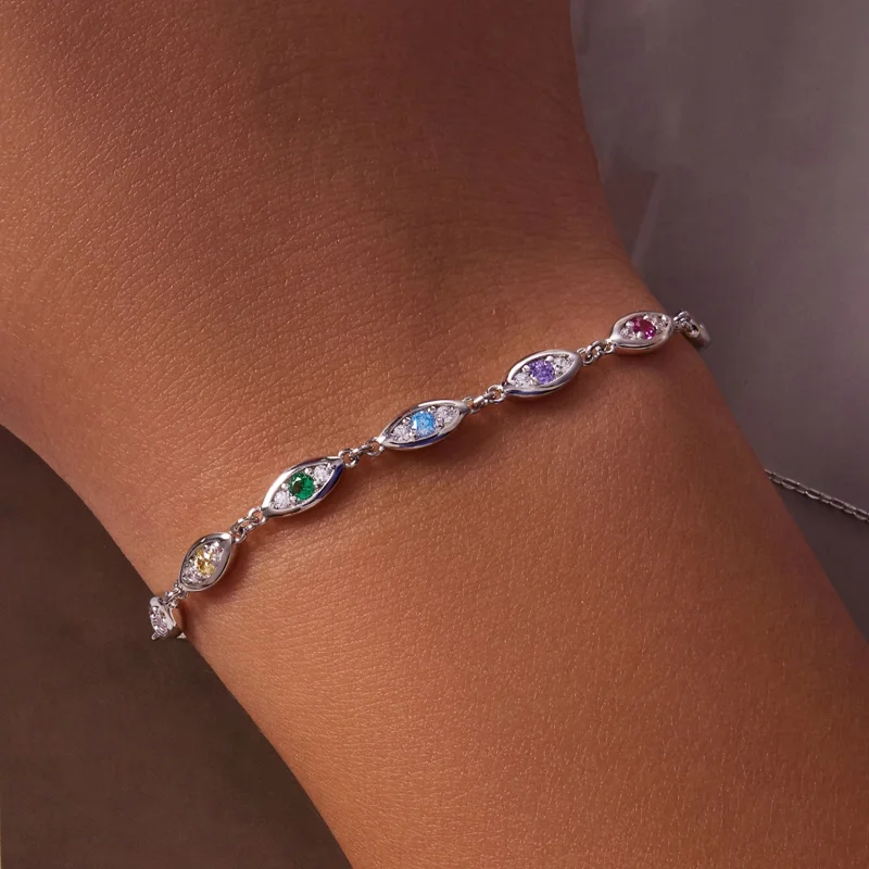 (imagem para) Bracelete Brilhante Estilo Pandora - BSB087 - Visualizar 6