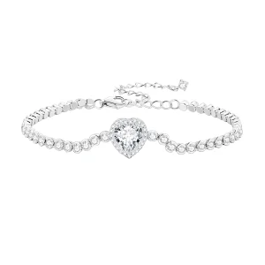 (imagem para) Bracelete Tennis Coração Estilo Pandora - BSB098